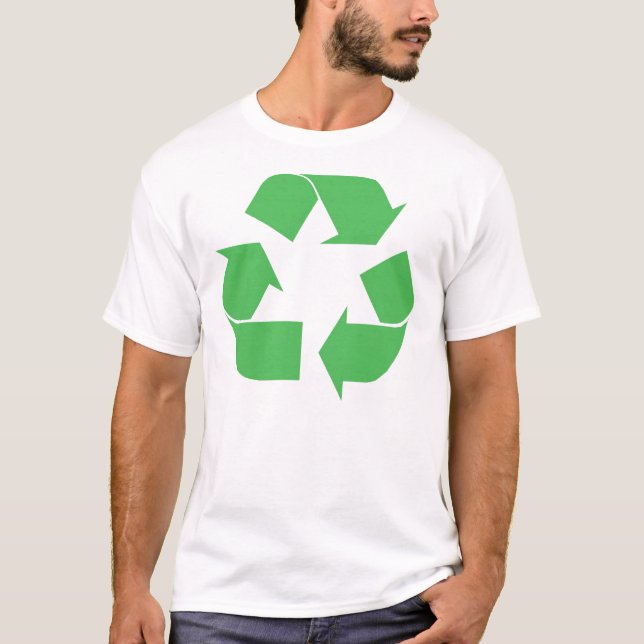Recycle es! T-Shirt (Vorderseite)