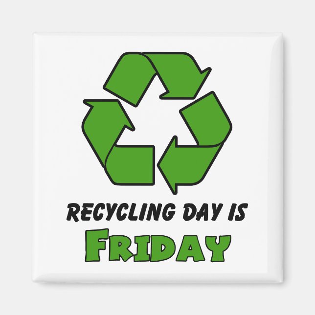 Recycle Freitag Magnet (Vorne)
