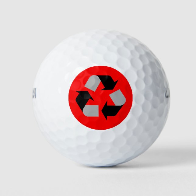 Recycle Golfball (Vorderseite)