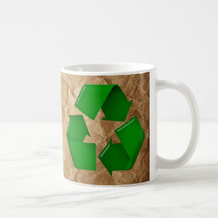 Recycle - Krummpapier Kaffeetasse