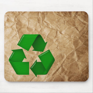 Recycle - Krummpapier Mousepad