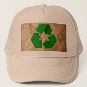 Recycle - Krummpapier Truckerkappe