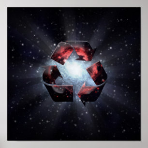 Recycle (Leerzeichen) Poster