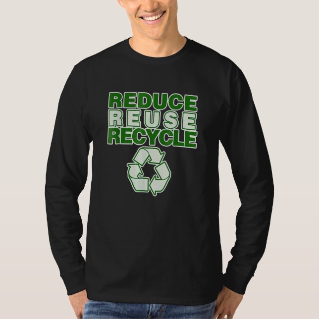 Recycle Müllsammler T-Shirt (Vorderseite)