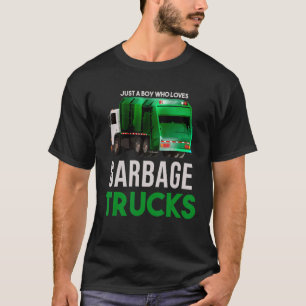 Recycle nur einem Jungen, der LKWs für Lieben T-Shirt