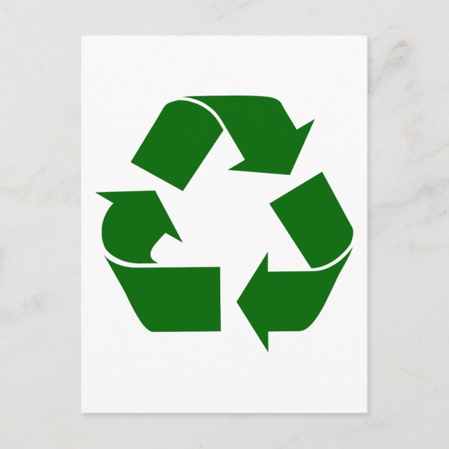recycle postkarte (Vorderseite)