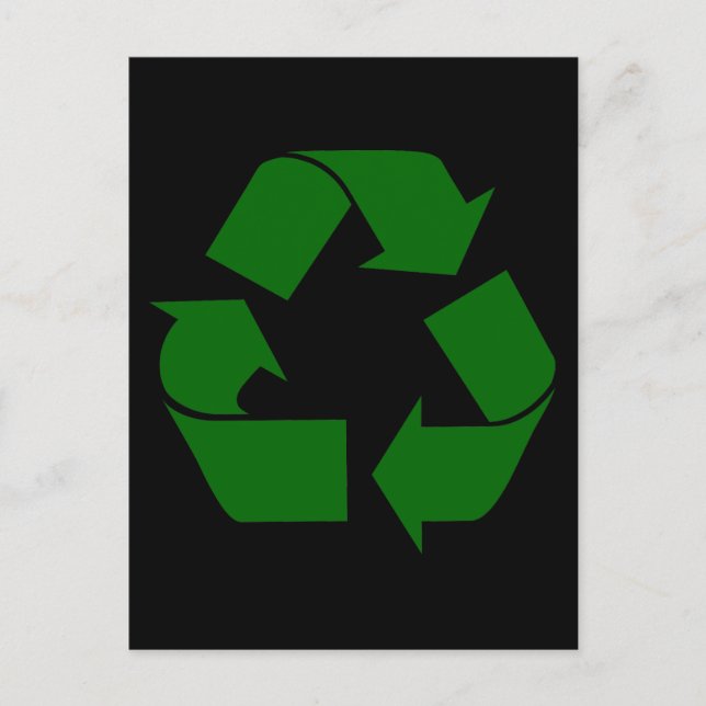 recycle postkarte (Vorderseite)