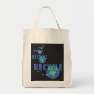 RECYCLE_print Tragetasche