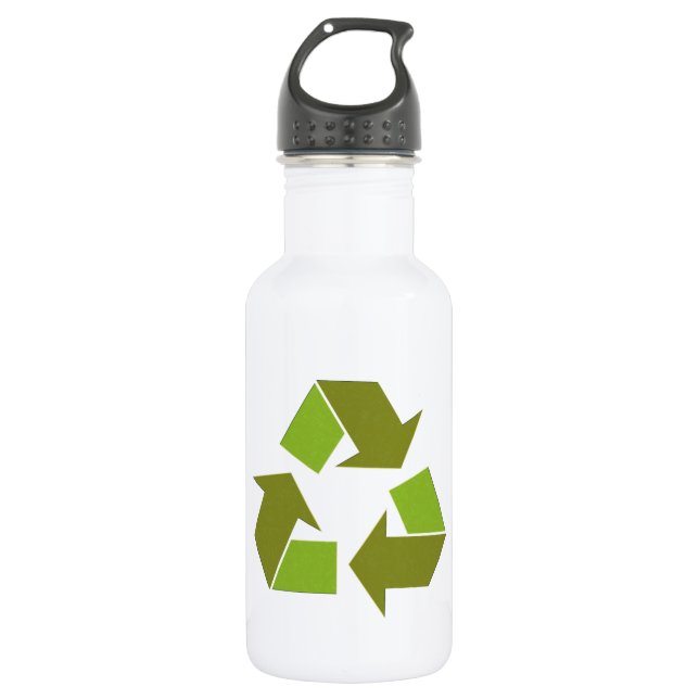 Recycle Trinkflasche (Vorderseite)