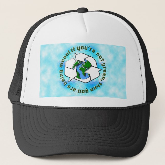 recycle truckerkappe (Vorderseite)