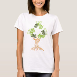 Recycling-Baum T-Shirt