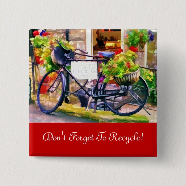 RECYCLING BUTTON (Vorderseite)