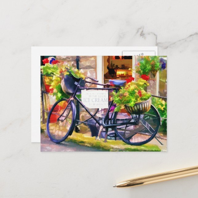 RECYCLING POSTKARTE (Vorderseite/Rückseite Beispiel)