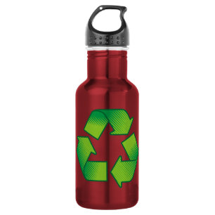 Recyclingsymbol Trinkflasche