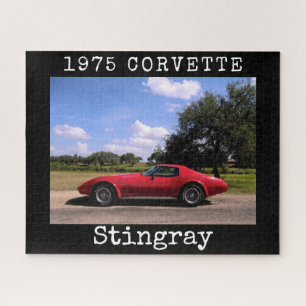 Red 1975 Corvette Stingray Puzzle