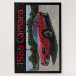Red 1986 Camaro Puzzle