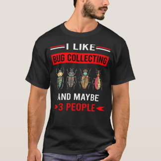 Red 3 People Bug Collections Insect Bugs T-Shirt