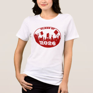 RED Abschluss Class Insert Current Year Tshirt