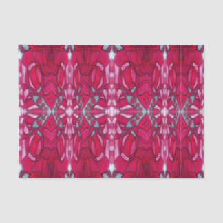 Red abstract seidenpapier