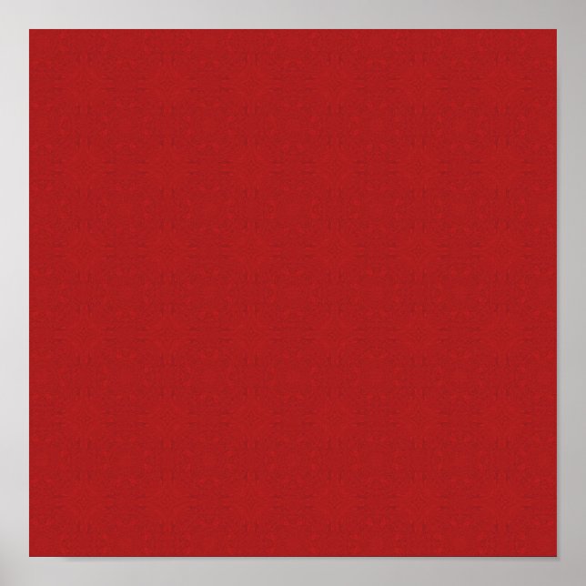 Red abstract wood pattern poster (Vorne)