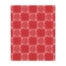Red Abstrakt Pattern 28.0 Scrapbook Paper