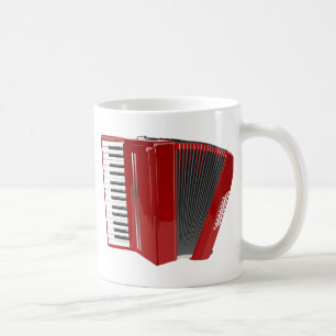 Red Accordion Kaffeetasse
