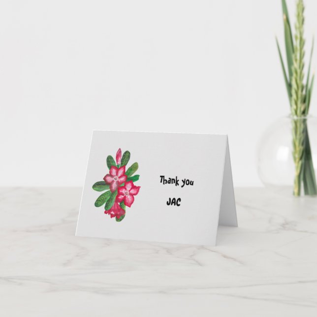 red adenium danke (Vorderseite)