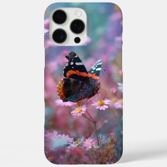 Red Admiral Phone Case, Apple iPhone 16 Pro Max Case-Mate iPhone Hülle (Rückseite)