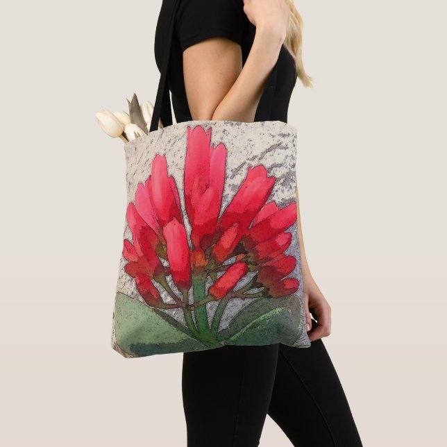 Red Agave Blume (Von Nahem)