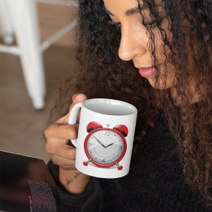 Red Alarm Clock-Tasse Kaffeetasse