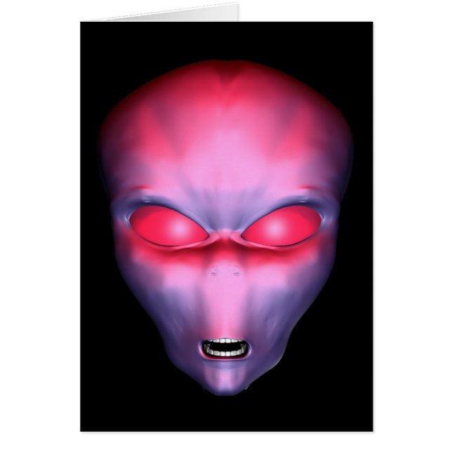Red Alien Face (Vorne)