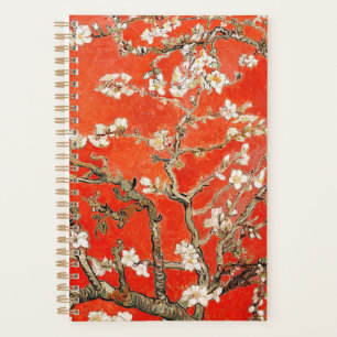 Red Almond Blossoms Vincent Van Gogh Planer