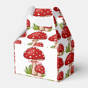 Red Amanita Mushrooms Thunder_Cove Geschenkschachtel