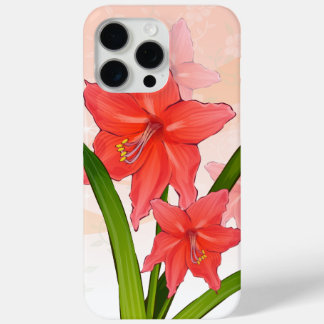 Red Amaryllis Blume Case-Mate iPhone Hülle