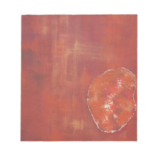 Red Ameoba Notepad Notizblock