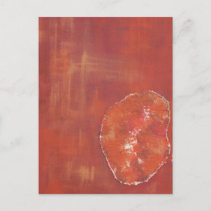 Red Ameoba Postkarte