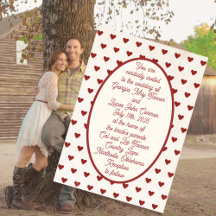 Red Americana Sweethearts Wedding