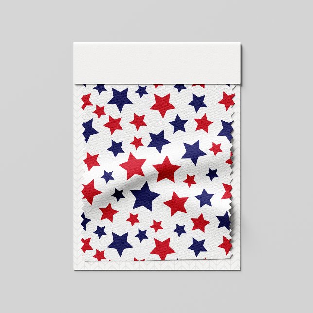 Red and Blue Stars, 4th of July, White Background Stoff (Von Creator hochgeladen)