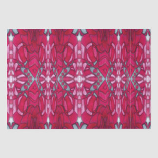 Red and blue tissue paper seidenpapier