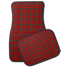 Red and Forest Green Scott Clan Tartan Automatte