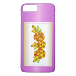 Red and Gold Blume Design Geschenk Case-Mate iPhone Hülle
