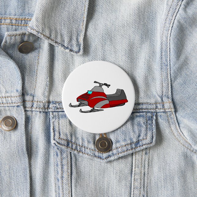 Red and Gray Snowmobile Button (Von Creator hochgeladen)