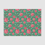 Red and Green Preppy Christmas Poinsettias Seidenpapier<br><div class="desc">PreppyPrint.com - Feiern Sie Weihnachten im Stil! Fügen Sie Ihre personalisierte Touch hinzu. Übertragen Sie dieses Design auch auf die Produkte Ihrer Wahl! Bitte besuchen Sie meinen Designer-Shop,  PreppyPrint.com,  um die Dinge zu koordinieren.</div>