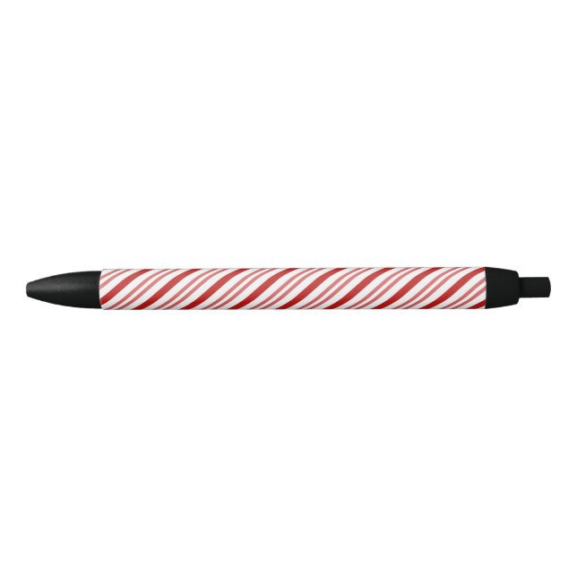 Red and White Candy Cane Kugelschreiber (Vorderseite)