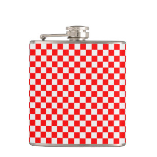 Red and White Classic Checkerboard von STaylor Flachmann