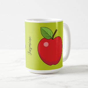 Red Apple   Eigenname hinzufügen Kaffeetasse