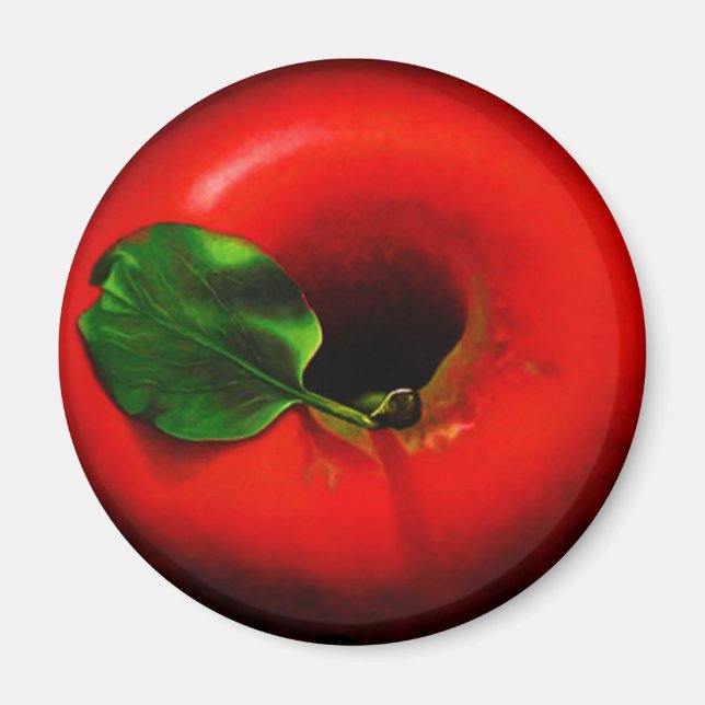 . Red Apple Magnet (Vorne)