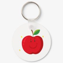 Red Apple mit Happy Face