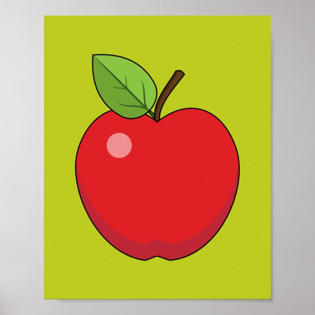 Red Apple Poster (Vorne)