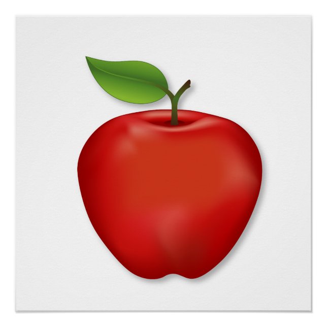 Red Apple Poster (Vorderseite)